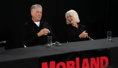 No karalienes un slepenā aģenta līdz mafijai: Mirena un Brosnans atklāj lomu pievilcību