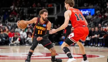 Pārsteidzošs Rezultāts: Treja Janga Atgriešanās Neaptur Čikāgas “Bulls”, “Hawks” dramatiski zaudē 150:152