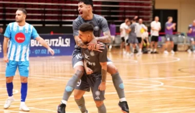 Rīgā iespējams aplūkot UEFA Futsal EURO 2026 galveno trofeju – jaunais dizains tiks izspēlēts pirmoreiz