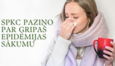 Slimību profilakses un kontroles centrs paziņo par gripas epidēmijas sākumu no 2025. gada 9. decembra