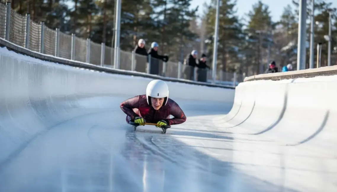 Skeletona PK Siguldā: Marta Andžāne ar 21. vietu uzlabo rezultātu, Dārtai Neimanei nesekmējas