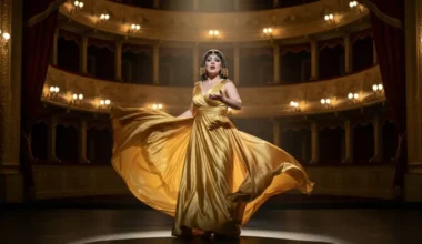 Šveices operzvaigzne Regula Mīlemane Liepājā izdziedās skaistākās ārijas par Kleopatru