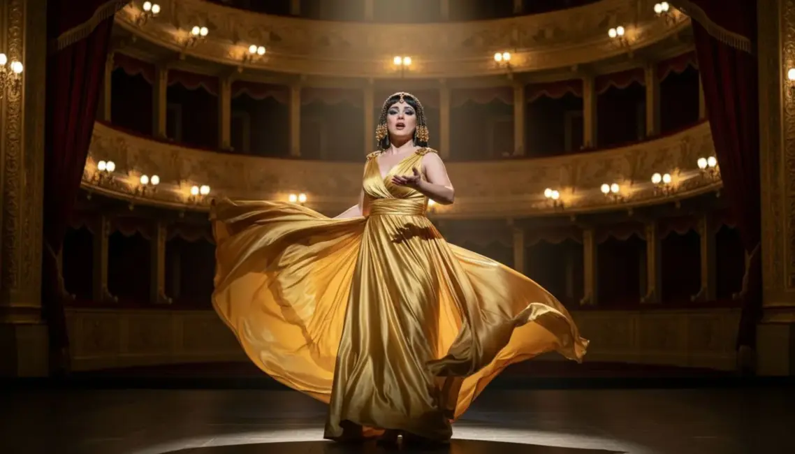 Šveices operzvaigzne Regula Mīlemane Liepājā izdziedās skaistākās ārijas par Kleopatru