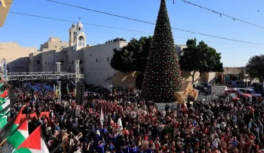 Svētajā zemē sākas Ziemassvētku svinības ar tradicionālu procesiju uz Bētlemi