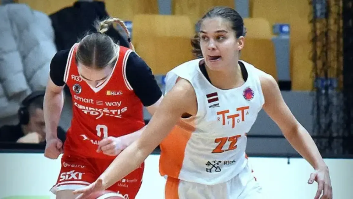 TTT pārliecinoši uzvar RSU, Ķīvīte kļūst par spēles zvaigzni