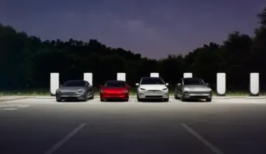 Tesla Model S, Model 3, Model X, Model Y
