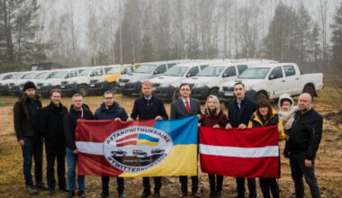 Ukraina saņem 21 transportlīdzekļa ziedojumu no AS "Augstsprieguma tīkls" vairāk nekā 100 000 eiro vērtībā