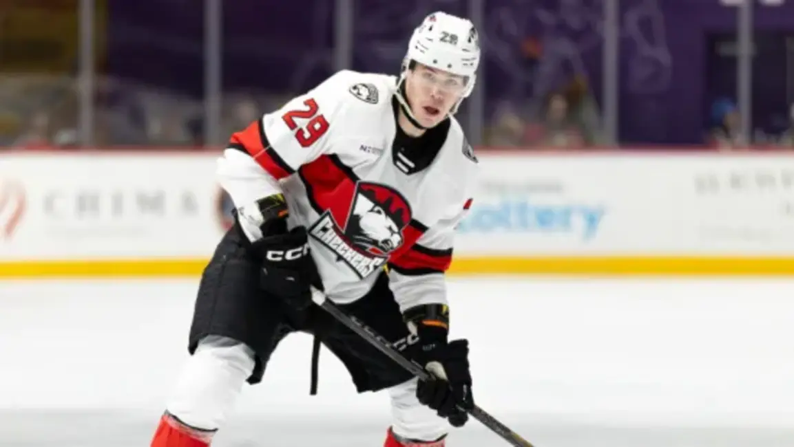 Vilmanis nopelna divas soda minūtes, "Checkers" atkārtoti pieveic Ansona "Penguins"