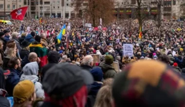 Viļņā 10 000 cilvēku masveidā protestē, aizstāvot sabiedriskā medija LRT neatkarību
