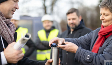 Ogrē sāk būvēt jaunu volejbola halli ar četriem pludmales volejbola laukumiem