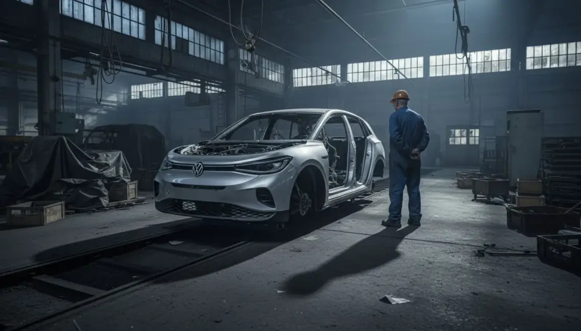 Volkswagen vēsturē pirmo reizi slēdz ražotni Vācijā: Drezdenes rūpnīca tiks apturēta