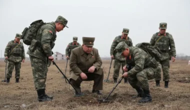 Ziemeļkorejas karavīri veic atmīnēšanu Krievijas Kurskas apgabalā, apstiprina Kims Čenuns