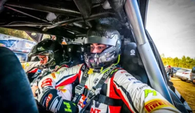 Žilbinoši raibās sezonas putekļi nosēdušies: Seska rallija ekipāža cer uz WRC turpinājumu