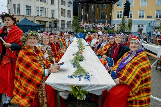 Foto: Kā Rīgu pieskandināja "Baltica 2025" dalībnieki – ieskats festivāla pirmajās dienās