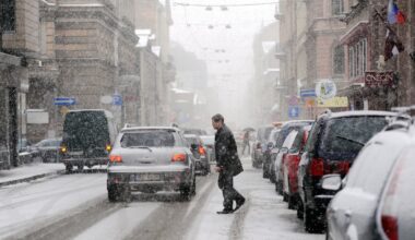 Sniegs un brāzmains vējš – otrdien saglabāsies skarbi laikapstākļi - Delfi