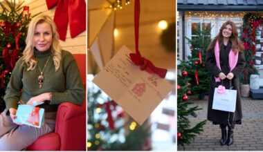 Agnese Zeltiņa un Dita Grauda piepilda mazu meiteņu sapņus. Tik sievišķīgas dāvaniņas! — Santa