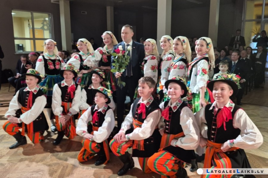 „Kukulečka” dejotāji tikās ar Polijas Republikas prezidentu