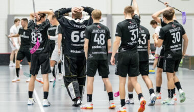 “Rubene” uzvar Ulbrokā, kļūstot par turnīra tabulas līderiem – Florbols – Sportacentrs.com