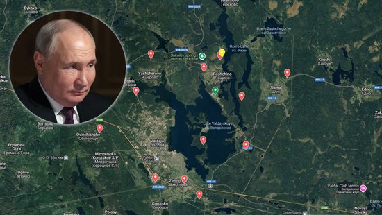 Pie Putina rezidences izvietotas vismaz 12 pretgaisa aizsardzības sistēmas