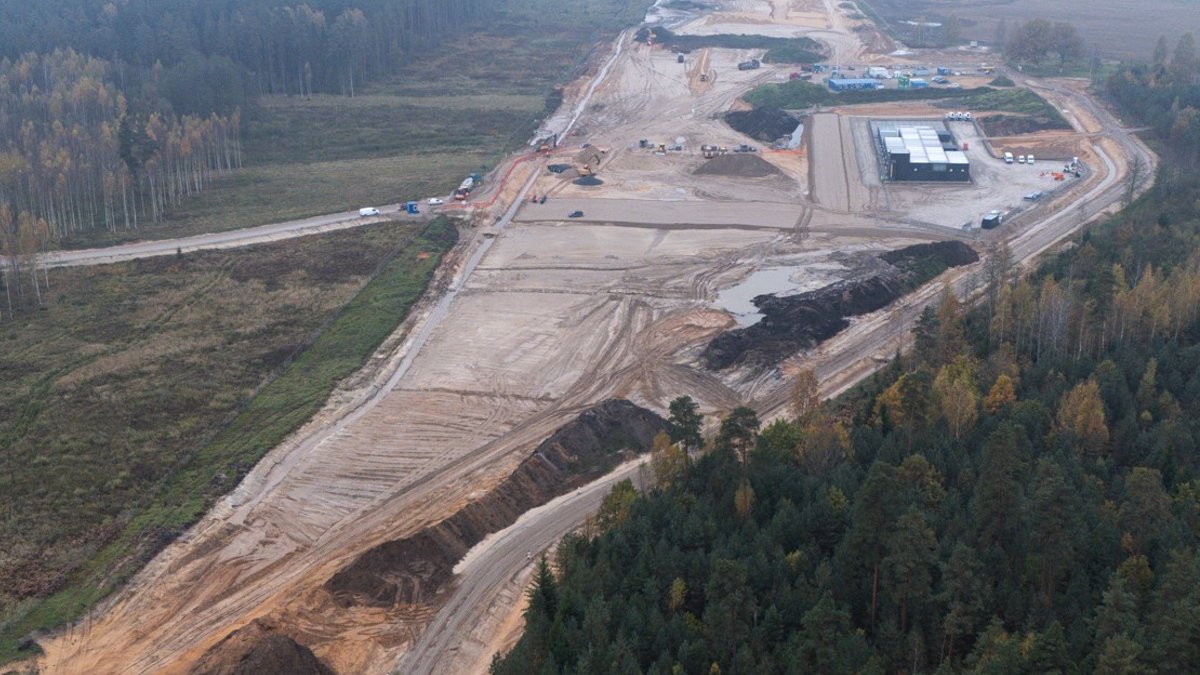 "Rail Baltica" pamattrases dienvidu posmā aktivizē jaunus būvdarbus