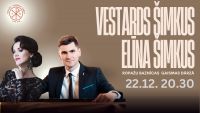 22.XII Elīnas un Vestarda Šimku koncerts "Svētā gaisma" Ropažos