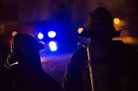 Sestdienas vakarā ugunsgrēkā Ulbrokā gājis bojā cilvēks