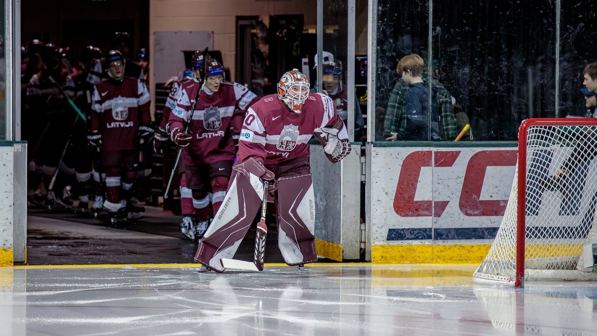 Nosaukts Latvijas U-20 hokeja izlases sastāvs pasaules čempionātam