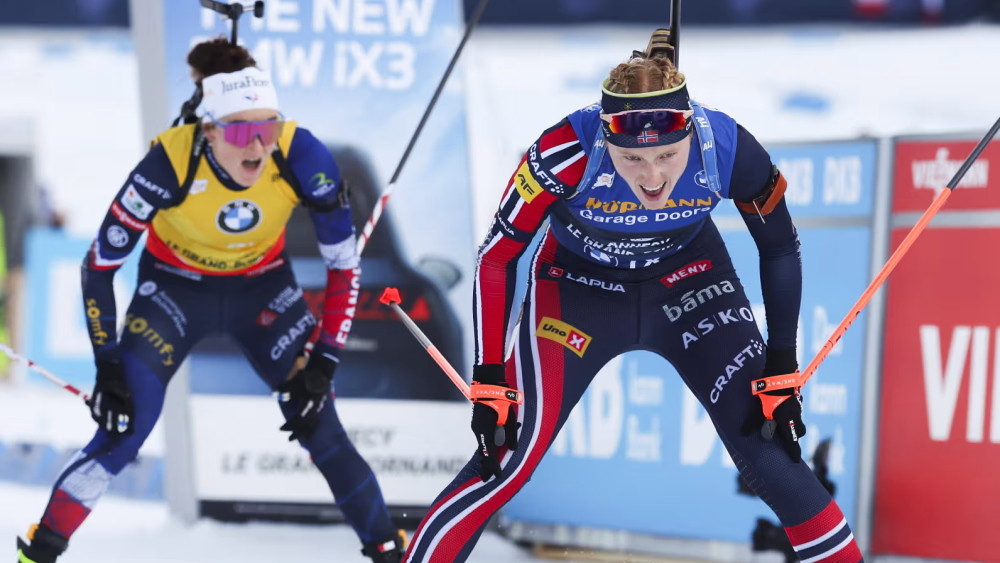 Saspringtā finiša sprintā sezonas pirmajā masu startā uzvar Kirkeide – Ziemas sports – Sportacentrs.com