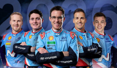 Bez Seska. ''Hyundai Motorsport'' paziņo sastāvu jaunajai WRC sezonai – Motoru sports – Sportacentrs.com