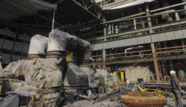 Krievijas droni uzbrukuši enerģētikas objektiem piecos Ukrainas apgabalos / Diena