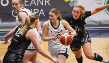 Paretinātā Liepāja pārķer 14 bumbas un izcīna vērtīgu uzvaru Lohkvā – Basketbols – Sportacentrs.com