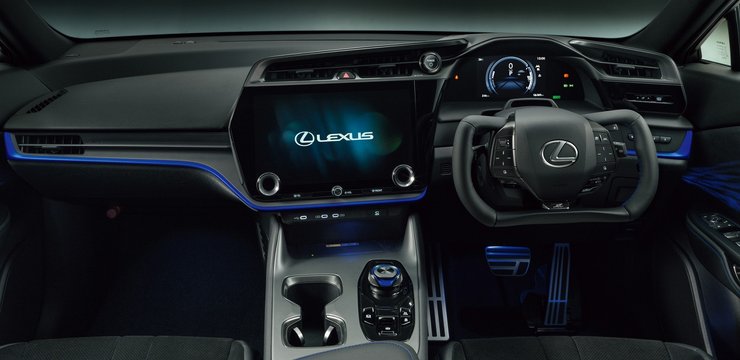 Салон Lexus RZ 600e
