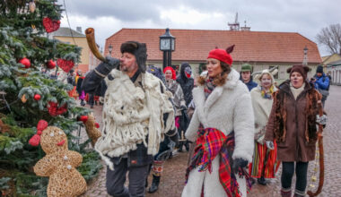 Ziemas saulgriežos aicina ventspilniekus uz Bluķa vilkšanu