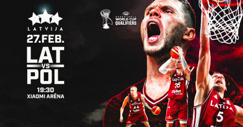 Vīriešu valstsvienība: var iegādāties biļetes uz spēli ar Poliju – svarīgu cīņu par ceļazīmi uz PK2027 Katarā