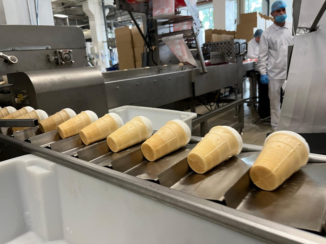 "Food Union" saldējumu ražotne Rīgas Piena kombinātā