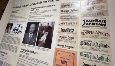 Drukāts Ventspilī 19. un 20.gadsimta mijā. Jauna izstāde Livonijas ordeņa pilī / LR1 / / Latvijas Radio