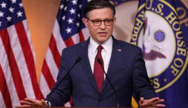 ASV Kongresa Pārstāvju palātas priekšsēdētājs Maiks Džonsons