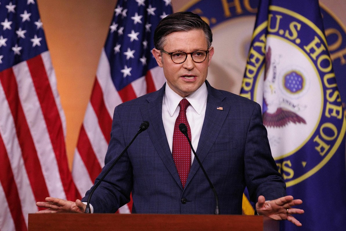 ASV Kongresa Pārstāvju palātas priekšsēdētājs Maiks Džonsons