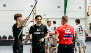 Latvijas Florbola savienība » LV » 2025/2026 » Jaunumi » Kocēnu "Rubene" iemet 15 un sakauj jogeviešus