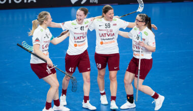 Latvijas Florbola savienība » LV » 2025/2026 » Jaunumi » Latvietes čempionāta atklāšanas spēlē ar godu piekāpjas Šveices izlasei