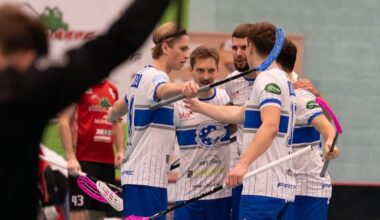 Latvijas Florbola savienība » LV » 2025/2026 » Jaunumi » Cēsu "Lekrings" sāk ar 3:0 un uzvar talsiniekus