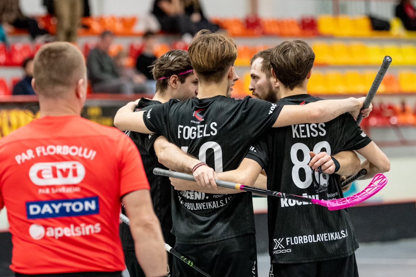 Latvijas Florbola savienība » LV » 2025/2026 » Jaunumi » Kocēnu "Rubene" revanšējas ulbrociešiem