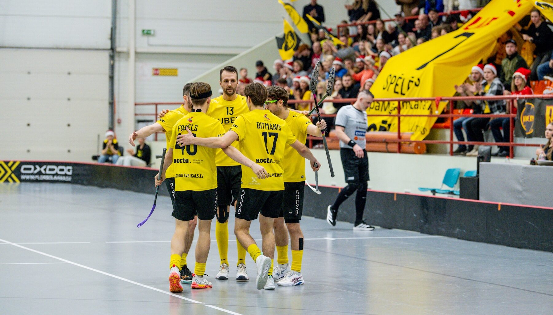 Kocēnu "Rubene" atdod pārsvaru, tomēr pagarinājumā uzvar talsiniekus - Floorball