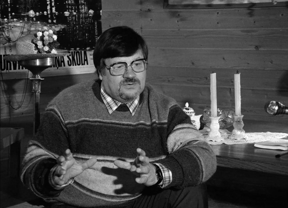 Jānis Peters filmā "Jānis Peters un mūsu laiks"