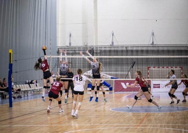 RSU volejbola komandas cīnīsies Latvijas kausa finālā