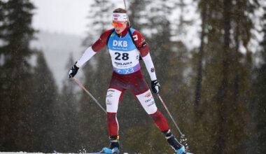 Birkentāls biatlona sprintā vienīgais no latviešiem kvalificējas iedzīšanas distancei / Raksts