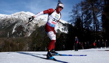 Latvie&scaron;u biatlonists Renārs Birkentāls