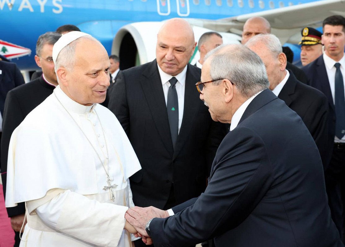 Pāvests Leons XIV Turcijā un Libānā aicina uz vienotību un mieru / Raksts