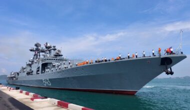 Krievijas jūras flotes kuģis. Attēls ilustratīvs.