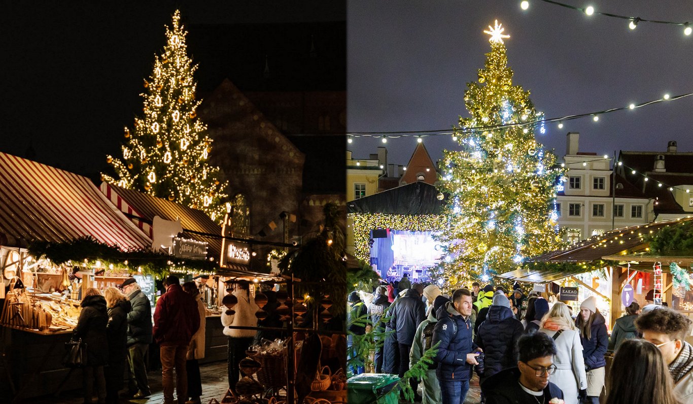Ziemassvētku tirdziņi Rīgā un Tallinā
